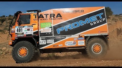 Tomáš Tomeček mega jump na Africa Eco Race 2017