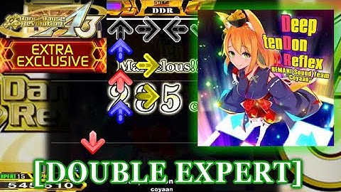 【DDR A3】 Deep tenDon Reflex [DOUBLE EXPERT] 譜面確認＋クラップ