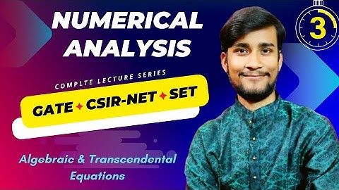 Newton-Raphson & Fixed-Point Iteration Method | Numerical Analysis Lecture 3 #thelearningfield