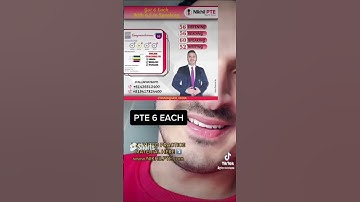 PTE PASSED WITH 6 EACH WITH 6.5 IN SPEAKING || PTE BY NIKHIL || #nikhilpte #shorts #ptebynikhil