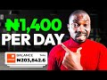 This New App Pay Me  ₦1,400 Everyday (WITH PROOF) | Make Money Online In Nigeria