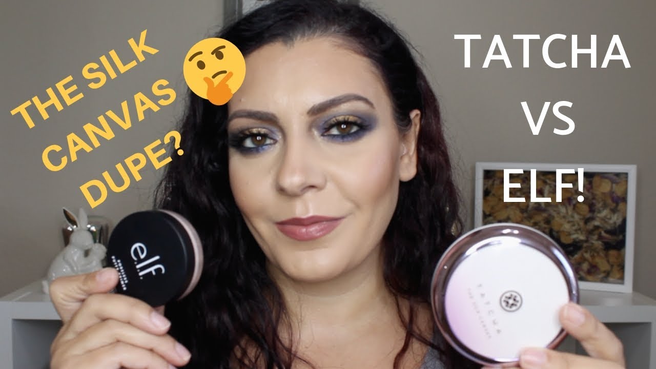 TATCHA VS ELF | TATCHA SILK CANVAS DUPE?