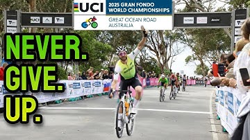 IK HEB BIJNA DE UCI GRAN FONDO GEWONNEN!