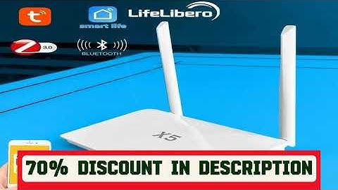 A must-have product! X5 Project Tuya Zigbee Gateway With Enhanced Strong Signal Wired Multi-Founct