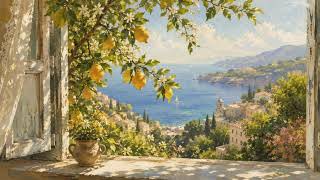 Under the Lemon Tree | Mediterranean Summer Garden | 4K TV Art. خلفيات شاشة screenshot 4