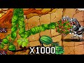 PVZ Fusion Experiment!! Ultimate Melon Spammer VS Hardest Fusion Mode (SATISFYING)