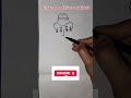 do job लिखो और जोकर का चेहरा बनाओ/drawing for kids#short vedio#funnyshorts