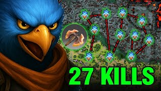 Kez Easy Lane 27 Kills – Battle Fury Build DOMINATES | Dota 2 Patch 7.39d Immortal Gameplay