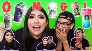 We Tried YOUTUBERS FAVORITE DRINKS!!