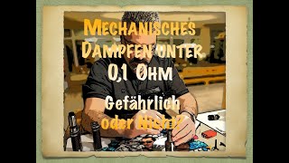 Mechanisches Dampfen unter 0,1 Ohm