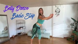 Belly Dance Tutorial - Basic Step - Belly Dance with Derwen