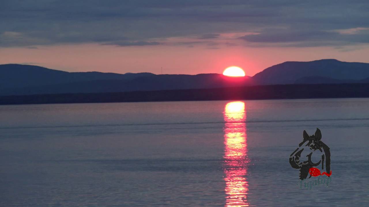 Merveille De La Nature Coucher Soleil à La Pointe De Rivière Du Loup 3 Septembre 2016