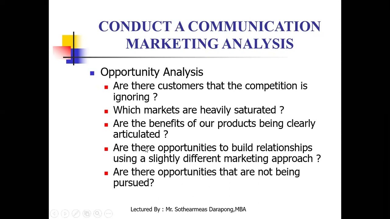 Chapter3 Promotion opportunity analysis and Advertising ethics Ep1