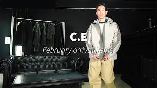C.E PANEL SHOULDER CREW NECK XL ブラック C.E - Panel Shoulder Crew Neck Blue | ALTERFATE