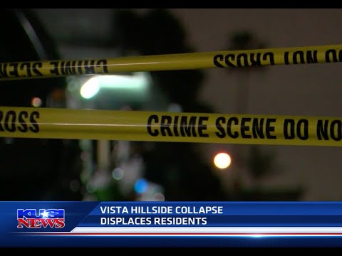 2/13/23 Hillslide Collapse at Vista Apartment Complex