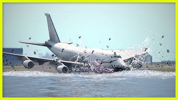 HONG KONG PLANE CRASH, Cargo B747, How Did The Accident Happen, Detailed Animation, Air ACT EK 9788