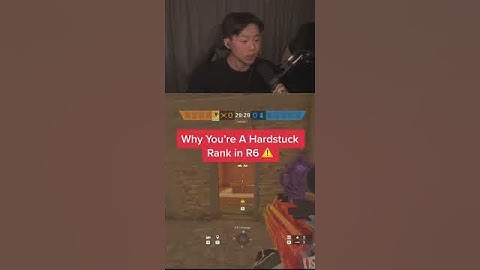 Why You’re Hardstuck in R6 #shorts