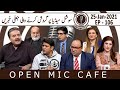 Open Mic Cafe with Aftab Iqbal | Episode 106 | 25 January 2021 | GWAI