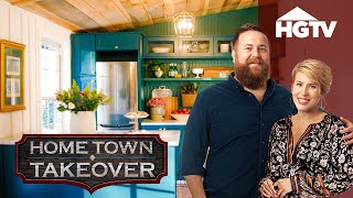 The EXTRA PERFECT Bridal Shower Venue Remodel! | Hometown Takeover | HGTV