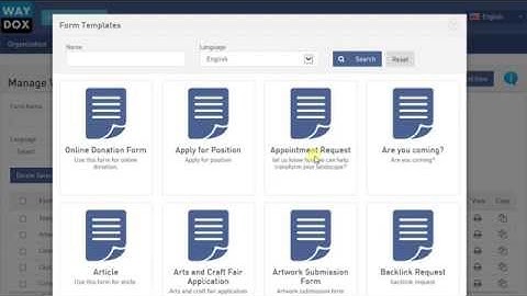 Waydox - Free Paper forms in eForm software Trial - Digital forms quickly