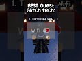 Best Guest Glitch Tech! #forsaken #memes #guest1337 #funny #roblox #viral #comedy #dod #meme 