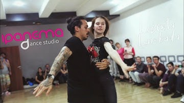 Carlos Oliveira and Evgenia Stecenko. Zouk demo. (All I Have)