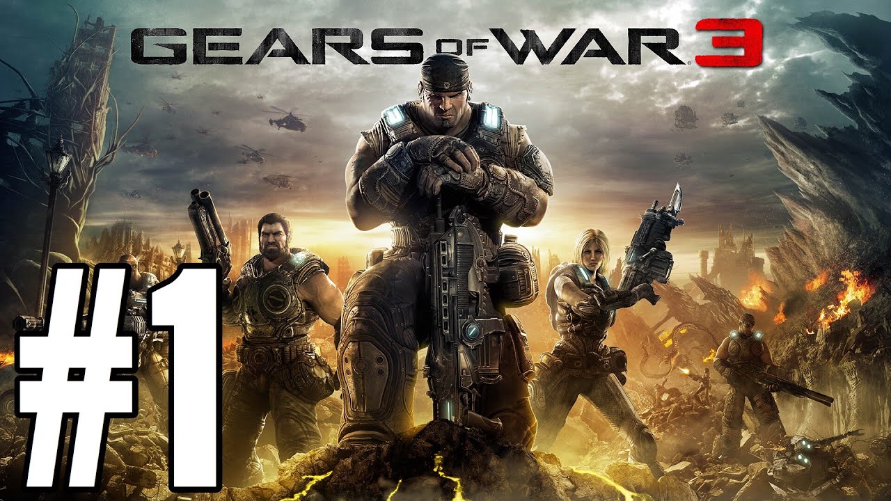 Gears of War 3 Gameplay Walkthrough Part 1 SOVEREIGN! YouTube