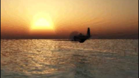 sea & plane created on Vue 7 xstream