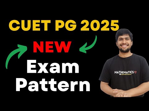 CUET PG 2025 - New Exam Pattern - Official Update #cuetpg2025 #nta ...