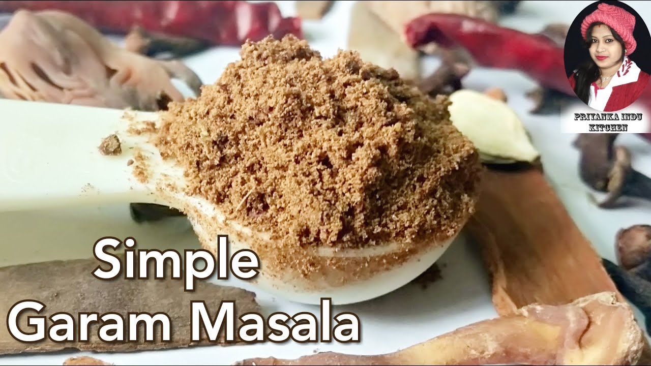 Simple Garam Masala Recipe in Bengali ঘরে তৈরী গুড়ো গরম মসলা