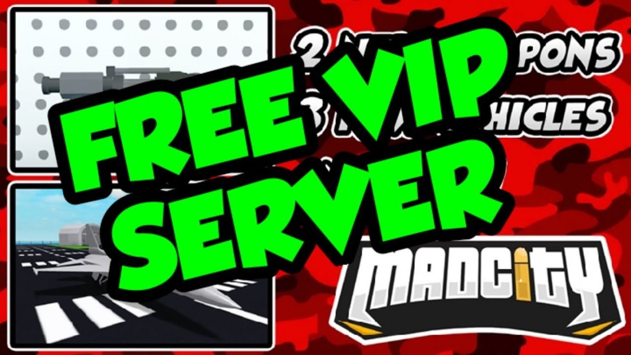 Roblox Mad City Free Vip Servers 2019