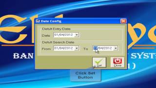 Chaitanya Soft - Eklavya Bank Management Soft - Setting - Date screenshot 3