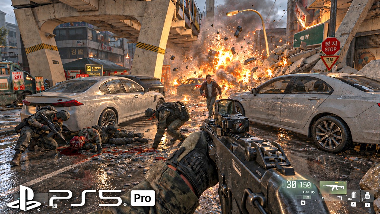 North Korean Army Unleashes Hell on South Korea! (PS5 PRO) MODERN WARFARE 4 [4K 60FPS HDR]
