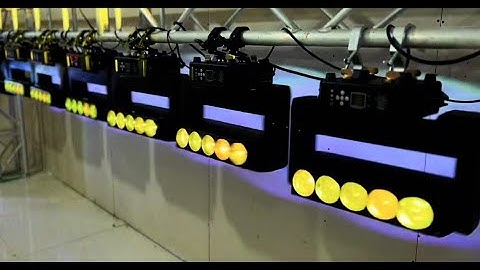 LED Motorized 4IN1 Moving RGBW Color Beam Strobe Light Bar  | Anmingli Lighting