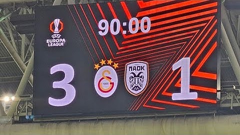 GS- Paok Maç Özeti #gs #galatasaray #uefaavrupaligi