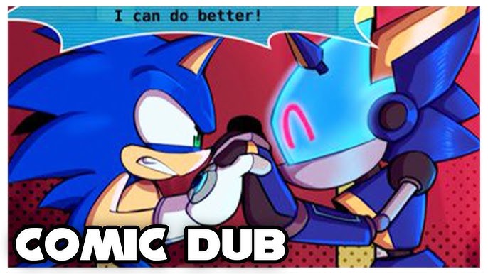 Neo Metal Sonic Comic #viral #foryou #sonic #sega #adventure