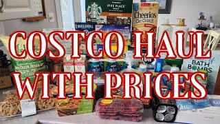 COSTCO HAUL WITH PRICES