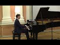 Finghin Collins Plays Menuetta and Alla Turca  from Mozart s  Sonata No  11 in A, in Waterford City