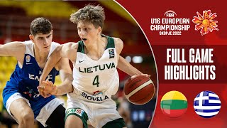 Lithuania - Greece | Basketball Highlights - Semi-Finals