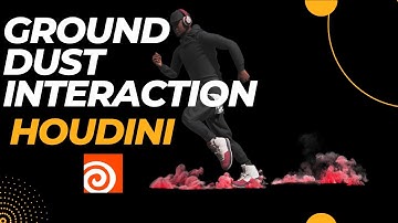 Ground Dust Interaction Houdini | Houdini SideFX