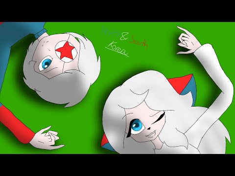 [meme]-why-love-me-(north-&-south-korea)-|-countryhumans