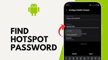 How to Find Mobile Hotspot Password on Android