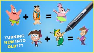 Turning MODERN CARTOONS into HANNA-BARBERA Characters