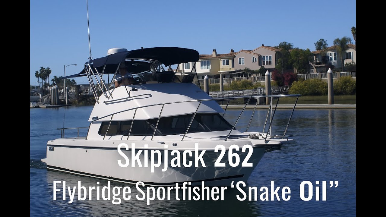 2015 Skipjack 26 Flybridge “Snake Oil” By South Mountain Yachts