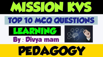 LEARNING| PART 2| KVS PEDAGOGY| KVS PREPARATION| THE ZORAWAR CLASSSES