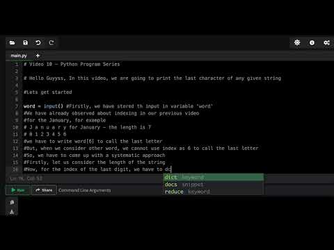 Last Character of a String - Python