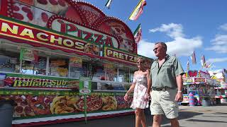 Seniors at the fair