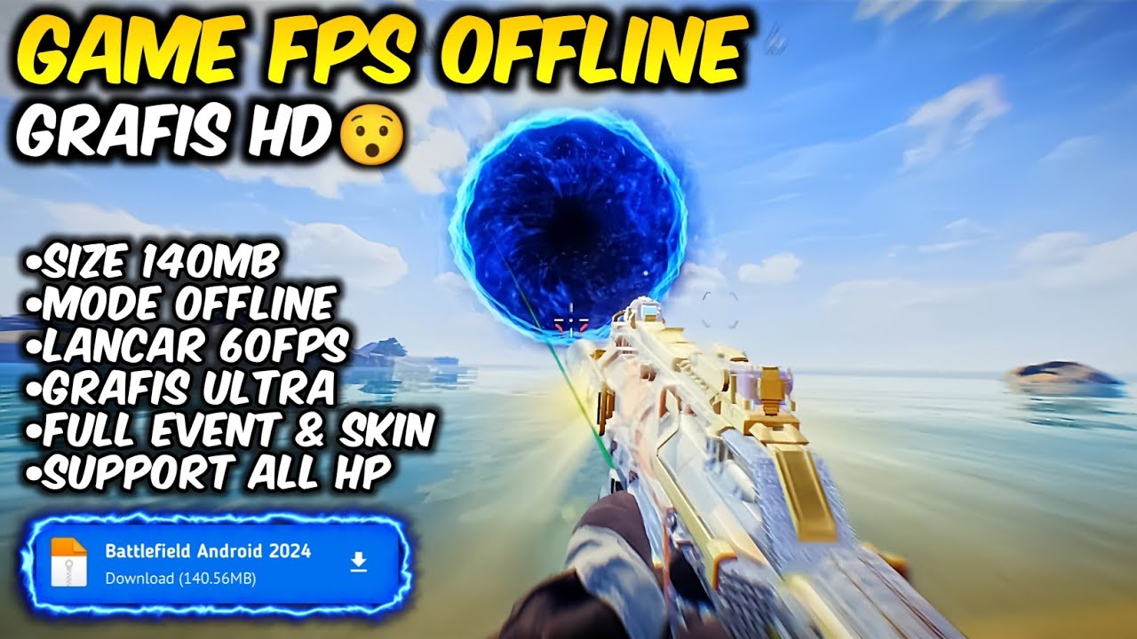 KEREN! Game FPS Offline Terbaru 2024 Mirip Cod Mobile! Grafis HD & Cuma ...