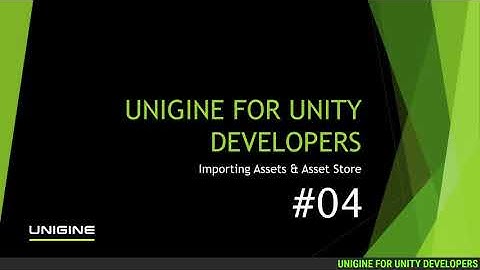 Unigine for Unity Developers 04