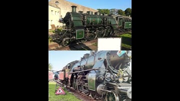 S 3/6 3673 - Rangierfahrt im Bw, Nördlingen, 17. August 2025  #eisenbahnromantik  #bem